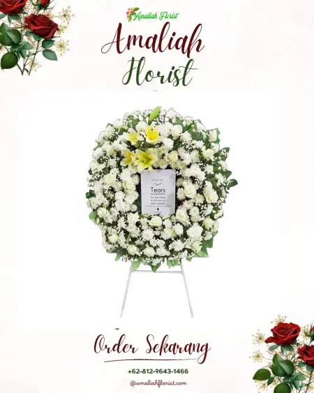 Krans Bunga Duka Wajak Lor